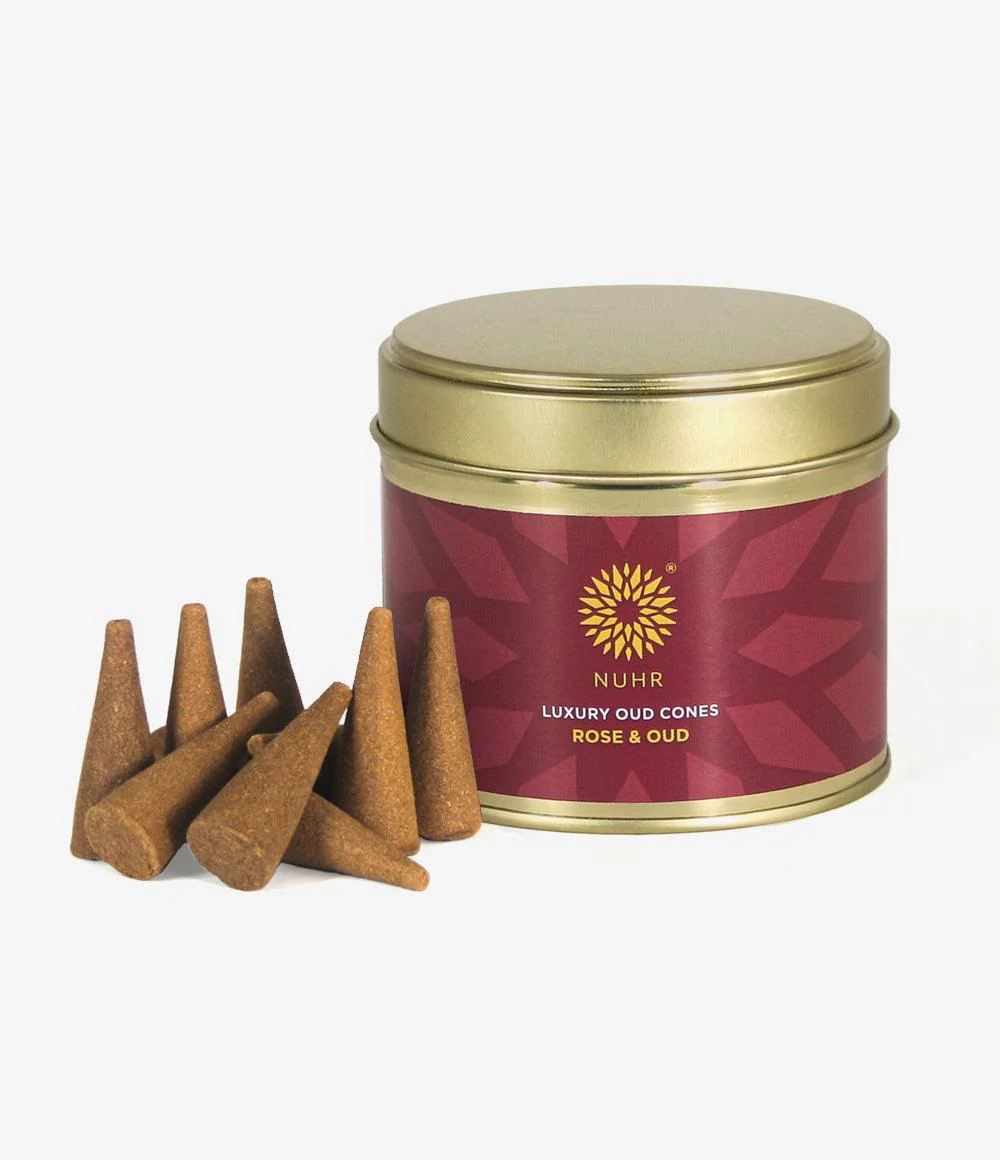 Rose and Oud Incense Cones - Image 6