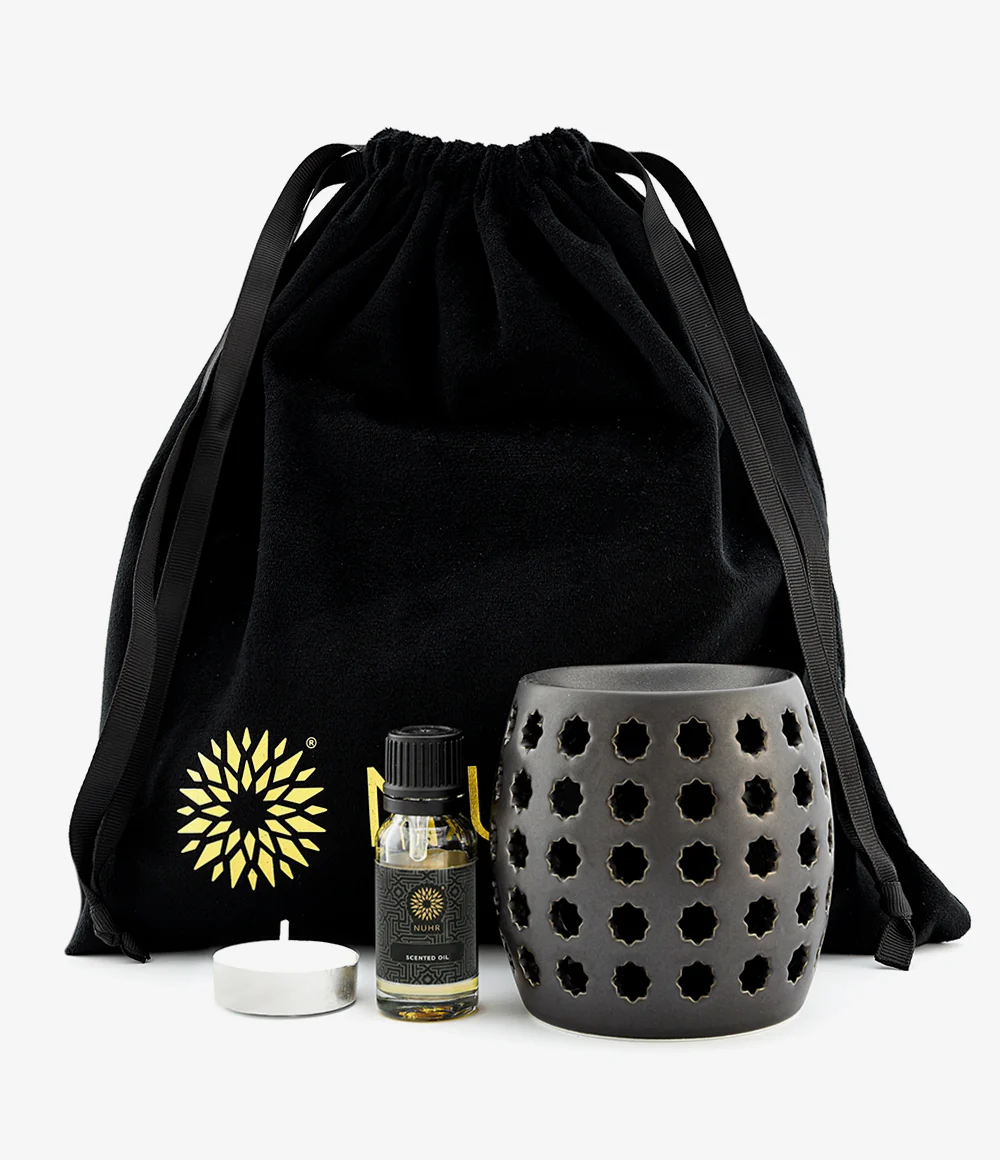 Mini Multipurpose Burner with Scented oil and Drawstring Bag